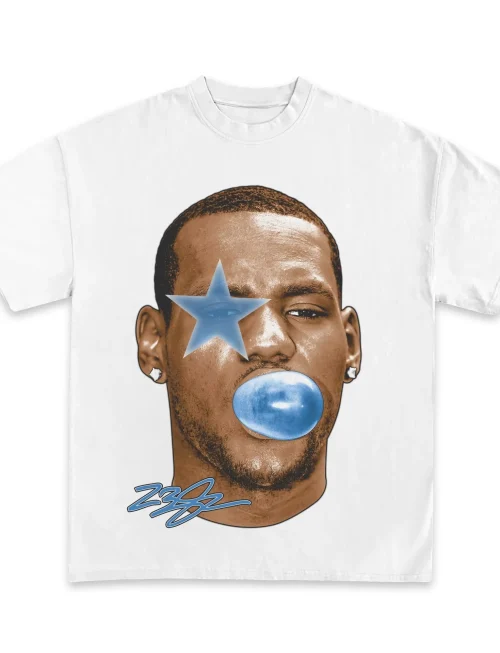 LeBron James Basketball Star T Shirt Men Women Short Sleeve Cotton Tees American Vintage Brand T-shirts Summer Tops Streetwear